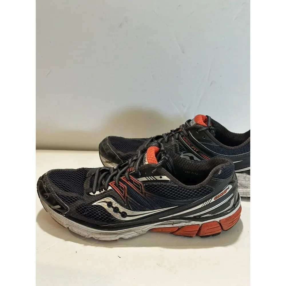 Saucony Mens Omni‎ 14 S20270-2 black Running Shoes Sneakers Size 10.5